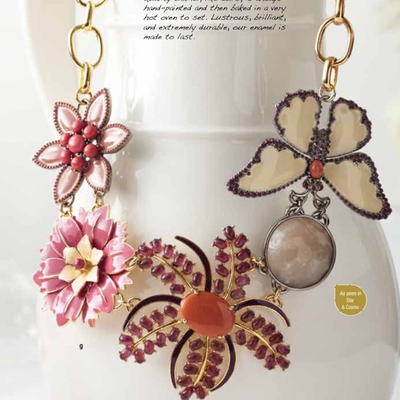 Stella & Dot Jewelry - :: S&D🌺🦢Vintage' 2009 Garden Party Necklace
